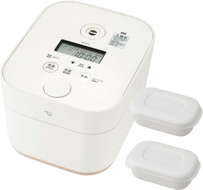 Zojirushi STAN. NW-SA10-WA Rice Cooker, 5.5 cups, Induction Heating Type, Black Round Pot, White