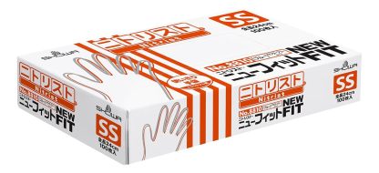 ショーワグローブ(Showaglove) 【ニトリル手袋・食品衛生法適合】No.884 ニトリスト・ホワイト 100枚入 Lサイズ 1函 左右兼用 パウダーフリー ラテックスフリー 使い捨て