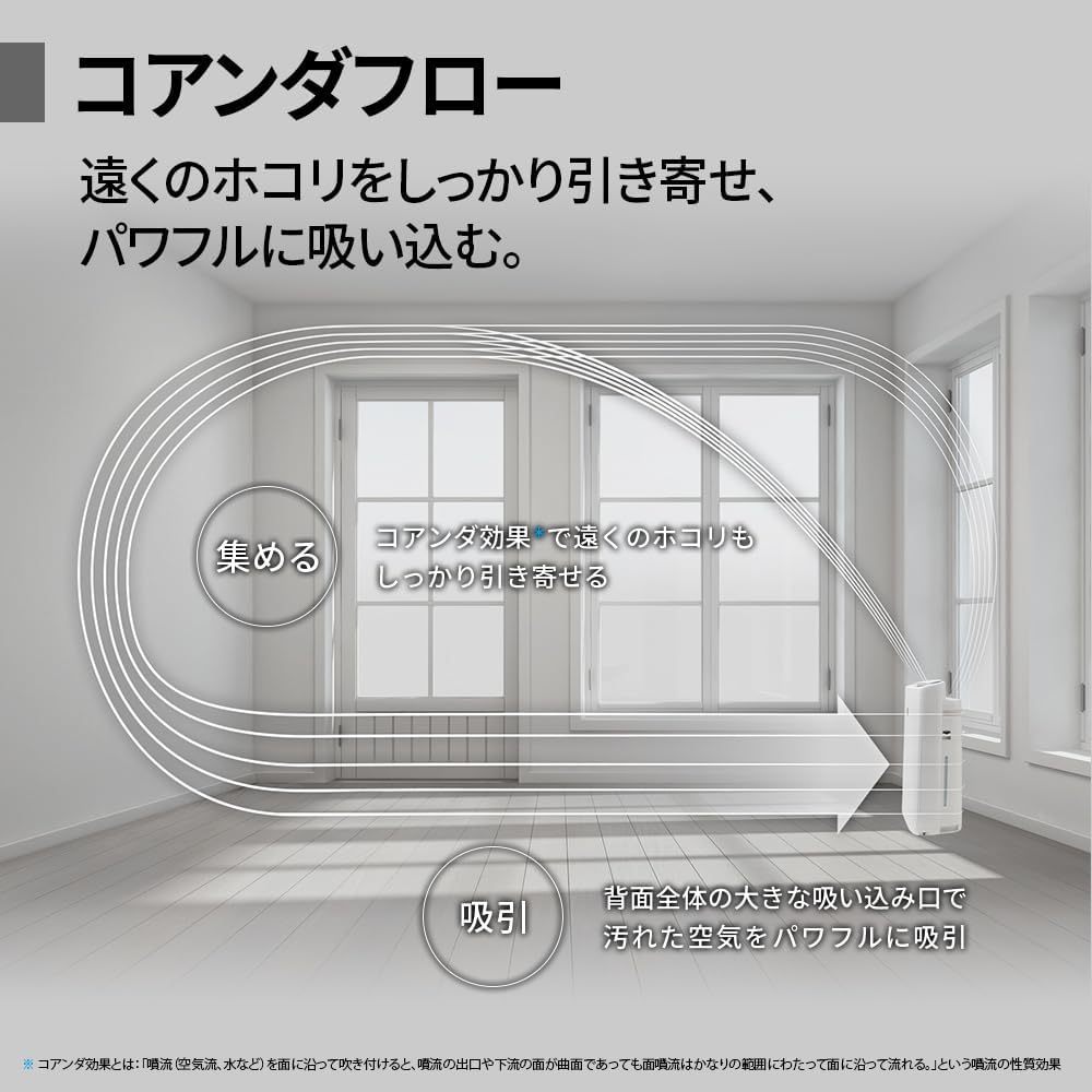 KC-S50-W Sharp Humidified Air Purifier, Plasmacluster 7000 Air Purifier, 23 Tatami Mats, White, Tank Capacity: Approx. 0.8 gal (2.5 L), Maximum Humidification Capacity 16.9 fl oz (500 ml)