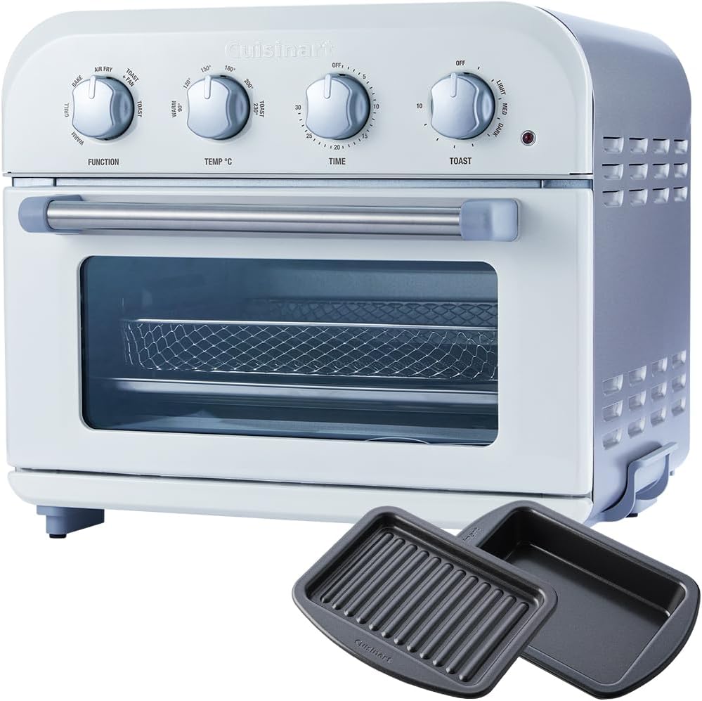 Cuisinart TOA-38SJ Nonfried Oven Toaster, 4-Plate Grill, Frozen, Toast, 4 Dials, Silver