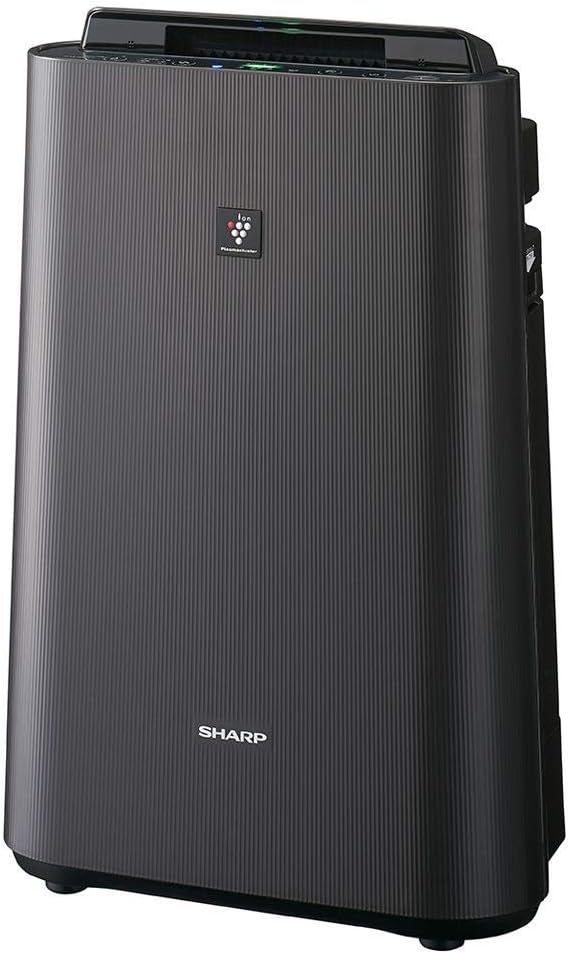 KC-S50-W Sharp Humidified Air Purifier, Plasmacluster 7000 Air Purifier, 23 Tatami Mats, White, Tank Capacity: Approx. 0.8 gal (2.5 L), Maximum Humidification Capacity 16.9 fl oz (500 ml)