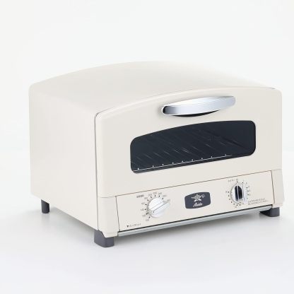 Aladdin AET-GS13C(G) Graphite Toaster Oven, 2-Slice Pan, Toasts Bread, Temperature Control Function, Timer Function, Far-Infrared Graphite, Green