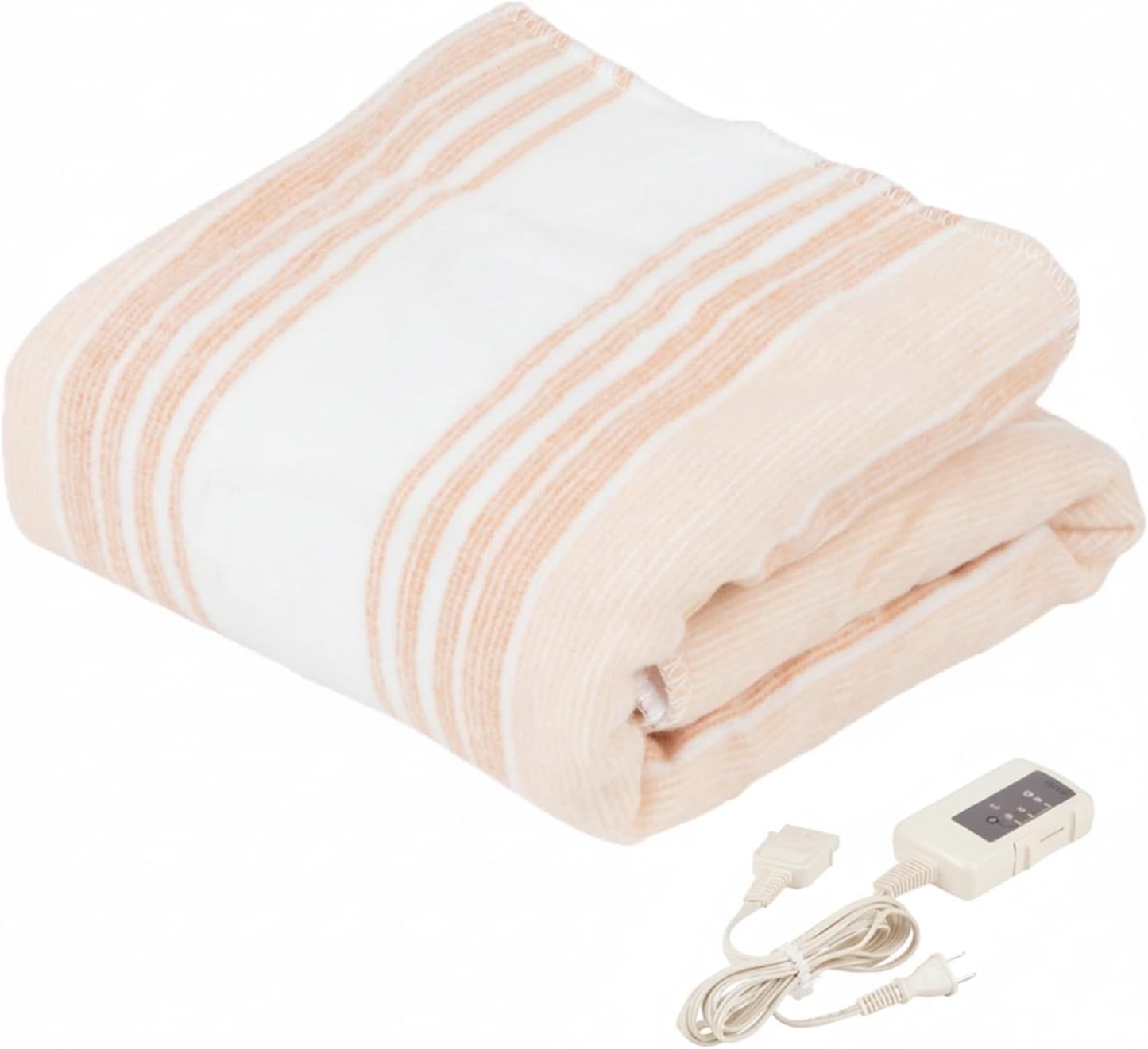 Mofua MFS401UH-D Electric Blanket, Washable Bed Blanket, Compact Size,