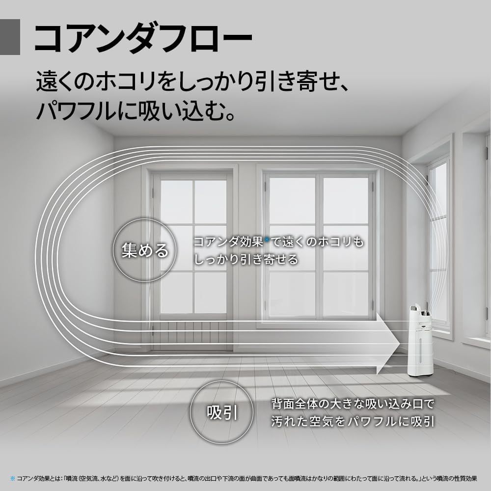 KC-S50-W Sharp Humidified Air Purifier, Plasmacluster 7000 Air Purifier, 23 Tatami Mats, White, Tank Capacity: Approx. 0.8 gal (2.5 L), Maximum Humidification Capacity 16.9 fl oz (500 ml)