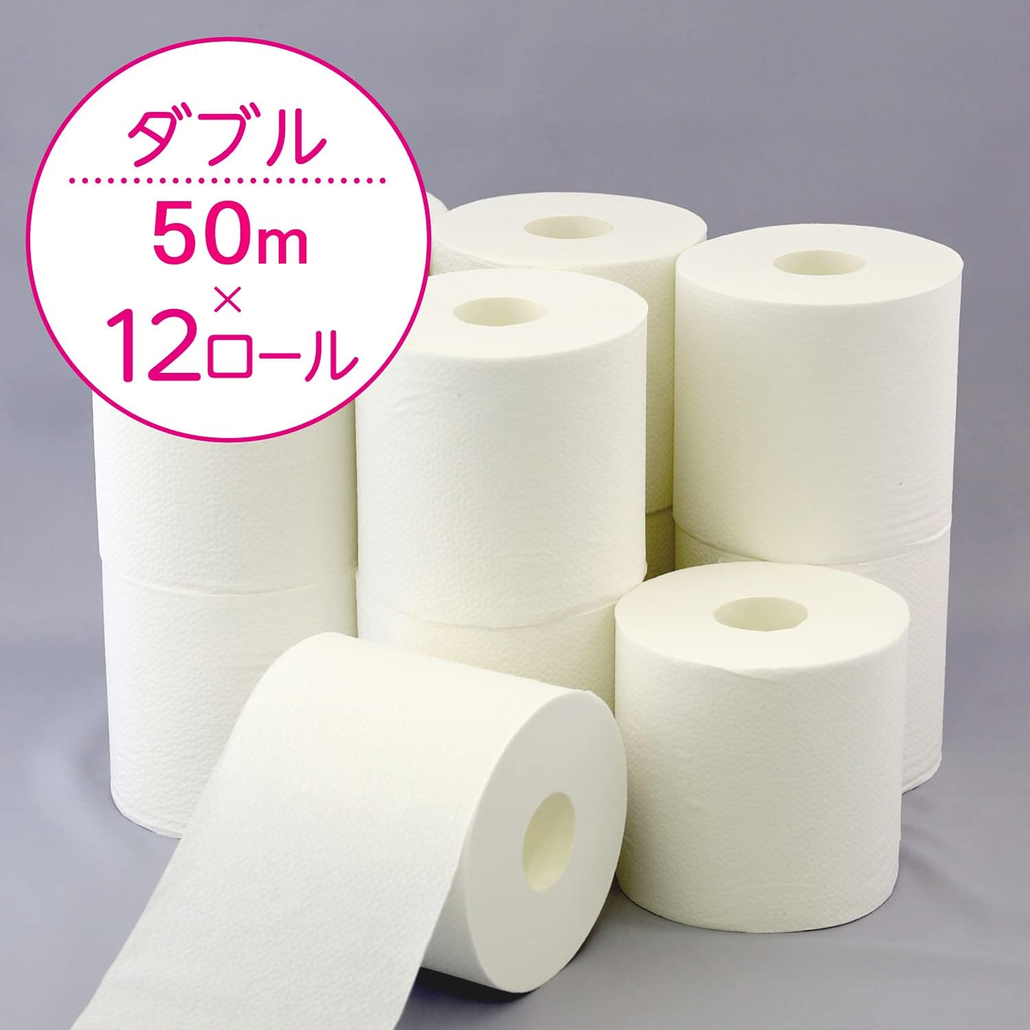 Scottie Flower Pack Toilet Paper, Double Roll (24 Rolls’ Quantity in 12 Rolls), 164.0 inches (50 m) Double Rolls x 4 Packs