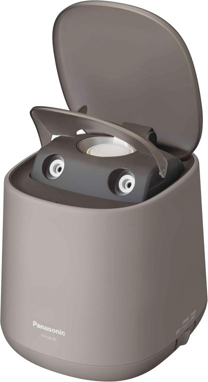 Panasonic EH-SA70-H Steamer, Nanocare, Dense Double Steam, Light & Aroma Stone Type, Greige