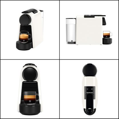 Nespresso Original Capsule Coffee Maker, Essenza Mini Piano Black, D, D30-BK-W, Espresso Machine, Fully Automatic, Main Unit, Recommended, Stylish, Compact, Small