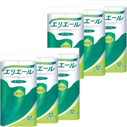 エリエール トイレットペーパー 30m×18ロール ダブル パルプ100% リラックス感のある香り