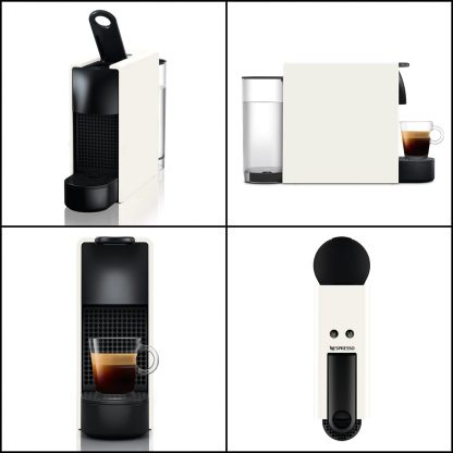 Nespresso Original Capsule Coffee Maker, Essenza Mini Piano Black, D, D30-BK-W, Espresso Machine, Fully Automatic, Main Unit, Recommended, Stylish, Compact, Small