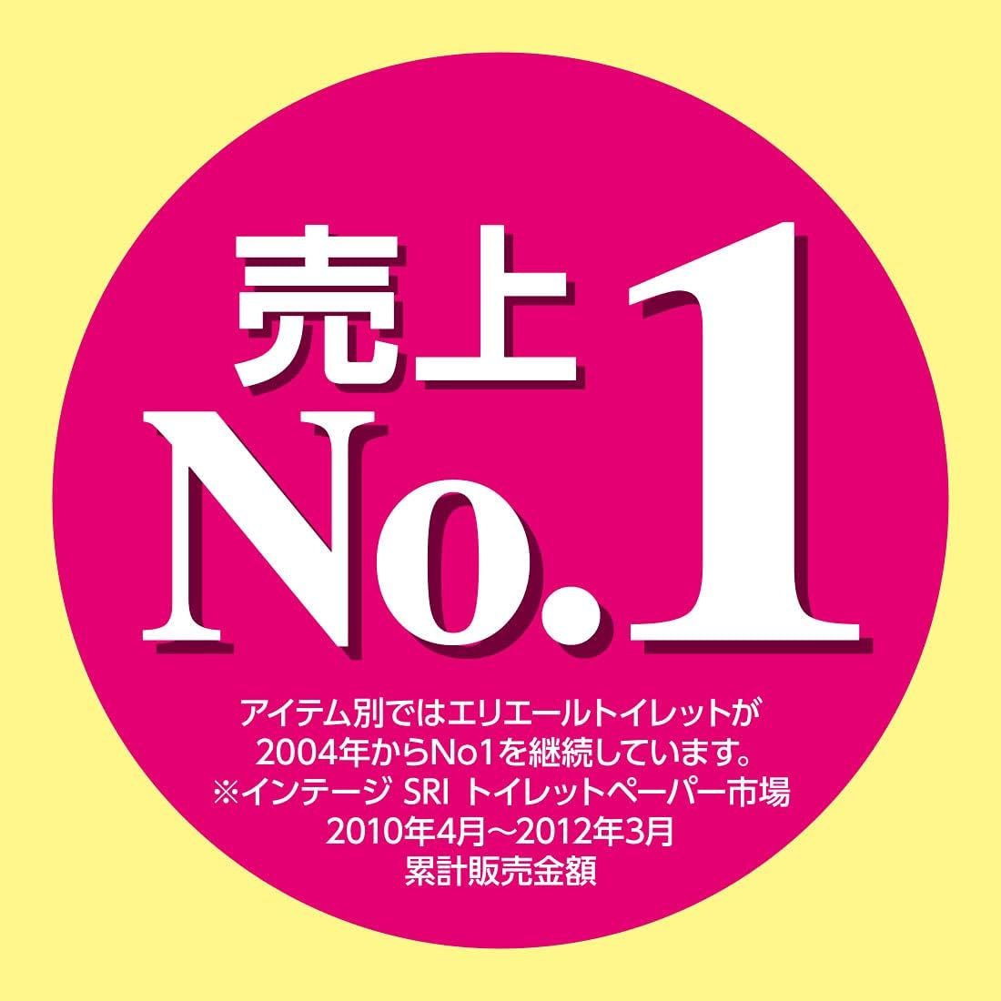 エリエール トイレットペーパー 30m×18ロール ダブル パルプ100% リラックス感のある香り
