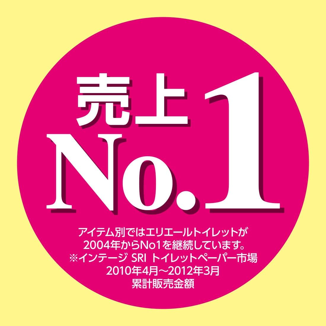 エリエール トイレットペーパー 30m×18ロール ダブル パルプ100% リラックス感のある香り
