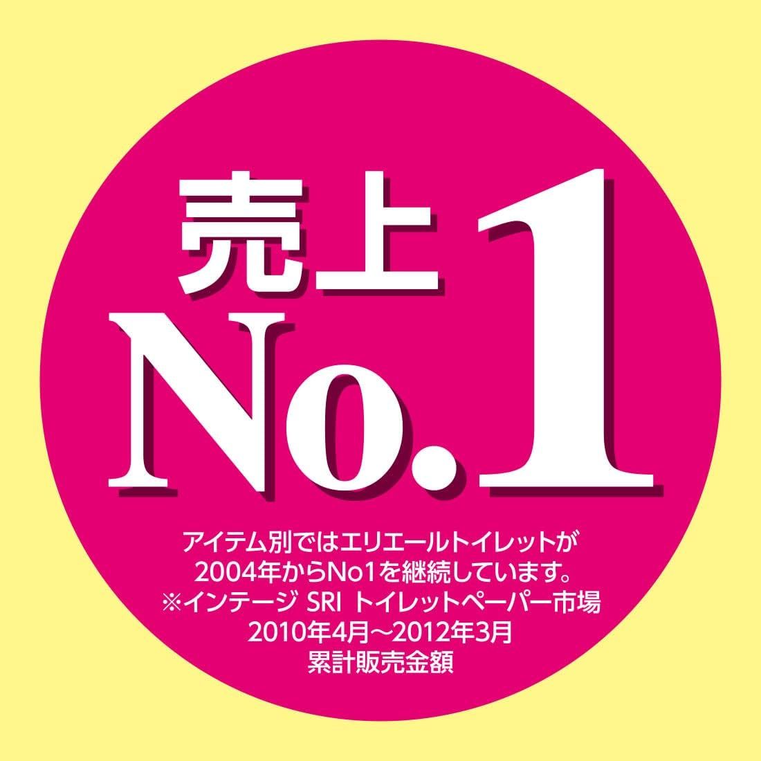 エリエール トイレットペーパー 30m×18ロール ダブル パルプ100% リラックス感のある香り