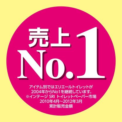 エリエール トイレットペーパー 30m×18ロール ダブル パルプ100% リラックス感のある香り