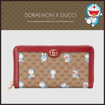 DORAEMON X GUthtCCI ジップアラウンドウォレット