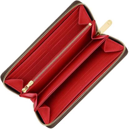 【新品】 ルイヴィトン 新作 ジッピーウォレット モノグラム レッド系 ラウンドファスナー長財布 おしゃれ かわいい かっこいい ロゴ柄 大人 高級 ペア 夫婦 カップル 記念日