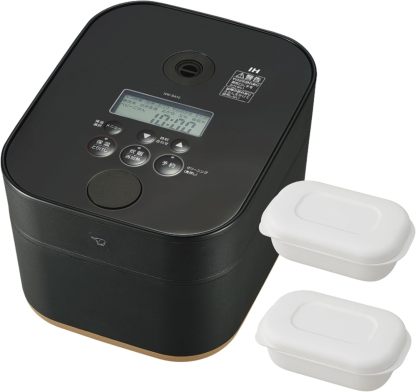 Zojirushi STAN. NW-SA10-WA Rice Cooker, 5.5 cups, Induction Heating Type, Black Round Pot, White