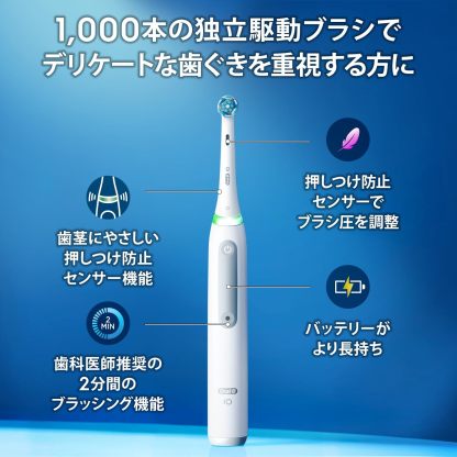 【Amazon.co.jp限定】ブラウン オーラルB iO2S ブラック iOS21D90BK 電動歯ブラシ 初心者向け 決定版
