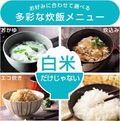 Tiger Rice Cooker, Micron Eco Cooking with Cooking Menu