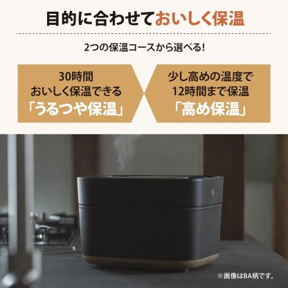 Zojirushi STAN. NW-SA10-WA Rice Cooker, 5.5 cups, Induction Heating Type, Black Round Pot, White
