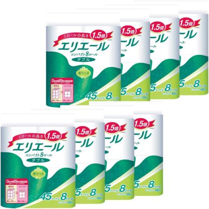 エリエール トイレットペーパー 30m×18ロール ダブル パルプ100% リラックス感のある香り