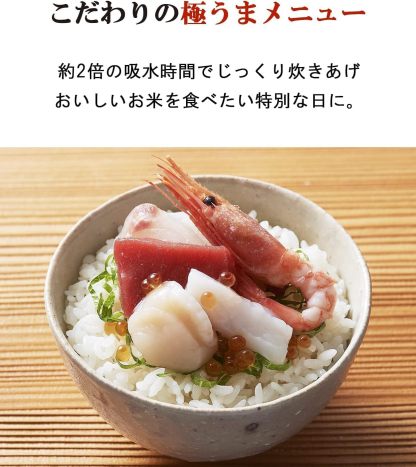 Tiger Rice Cooker, Micron Eco Cooking with Cooking Menu