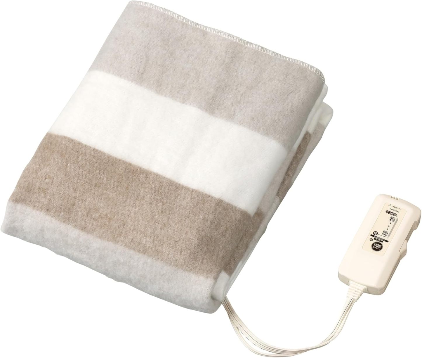 Koizumi KDS-40242 Electric Blanket, Bed Blanket, Washable, Heated Heating Wiring, Dust Mites, 51.2 x 31.5 inches (130 x 80 cm)