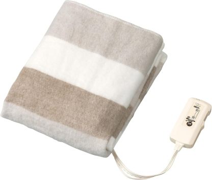 Koizumi KDS-40242 Electric Blanket, Bed Blanket, Washable, Heated Heating Wiring, Dust Mites, 51.2 x 31.5 inches (130 x 80 cm)