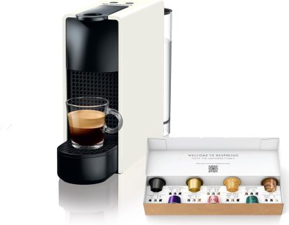 Nespresso Original Capsule Coffee Maker, Essenza Mini Piano Black, D, D30-BK-W, Espresso Machine, Fully Automatic, Main Unit, Recommended, Stylish, Compact, Small