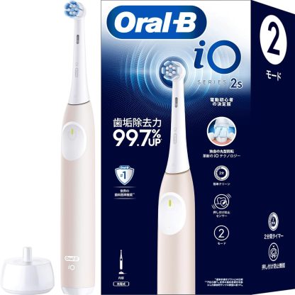 【Amazon.co.jp限定】ブラウン オーラルB iO2S ブラック iOS21D90BK 電動歯ブラシ 初心者向け 決定版