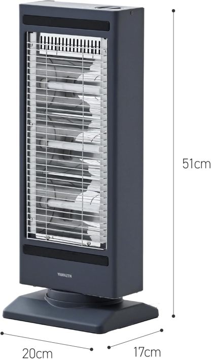 YAMAZEN Electric Heater (800W/400W 2-Level Conversion) White DS-D086(W)