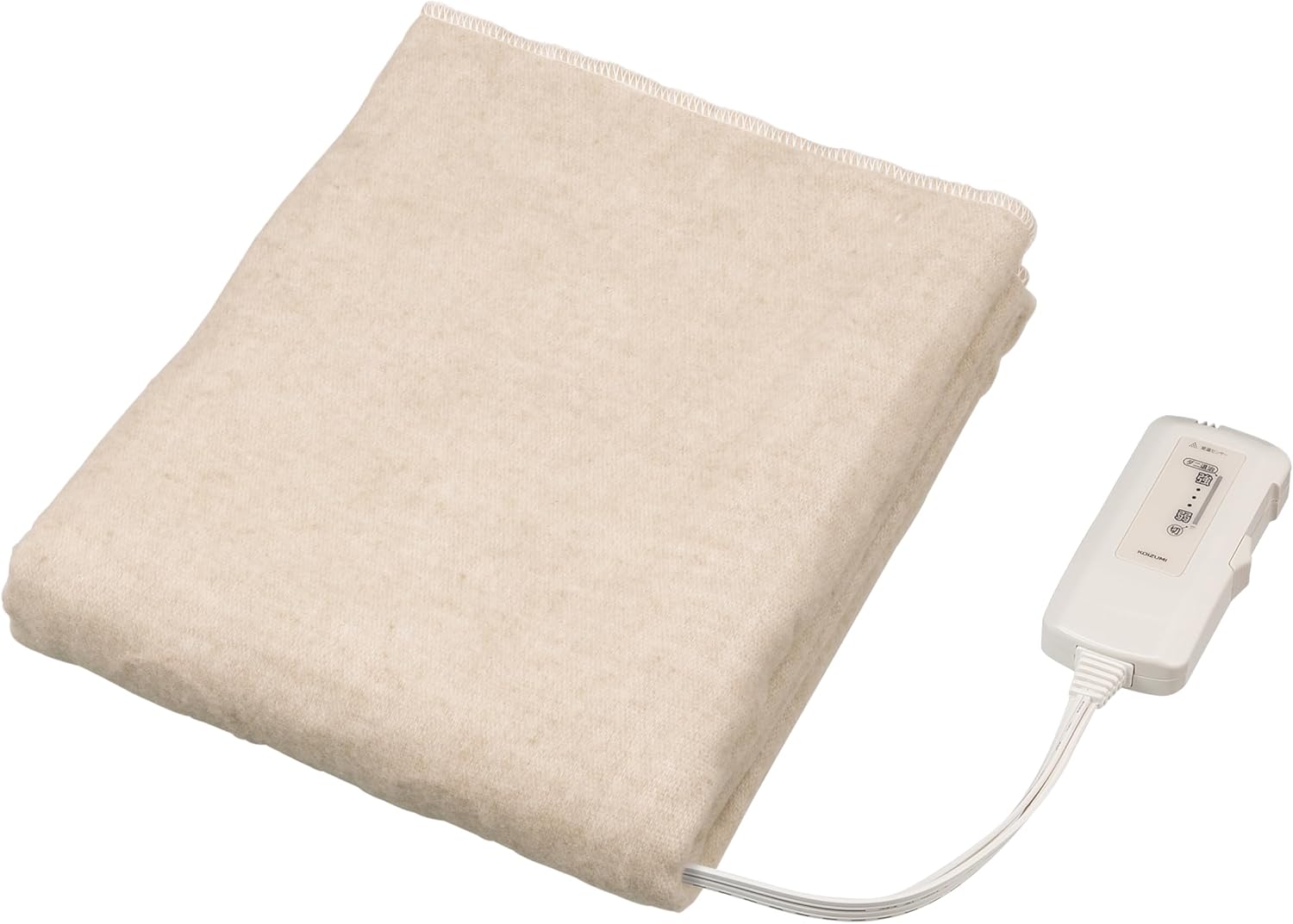 Koizumi KDS-40242 Electric Blanket, Bed Blanket, Washable, Heated Heating Wiring, Dust Mites, 51.2 x 31.5 inches (130 x 80 cm)
