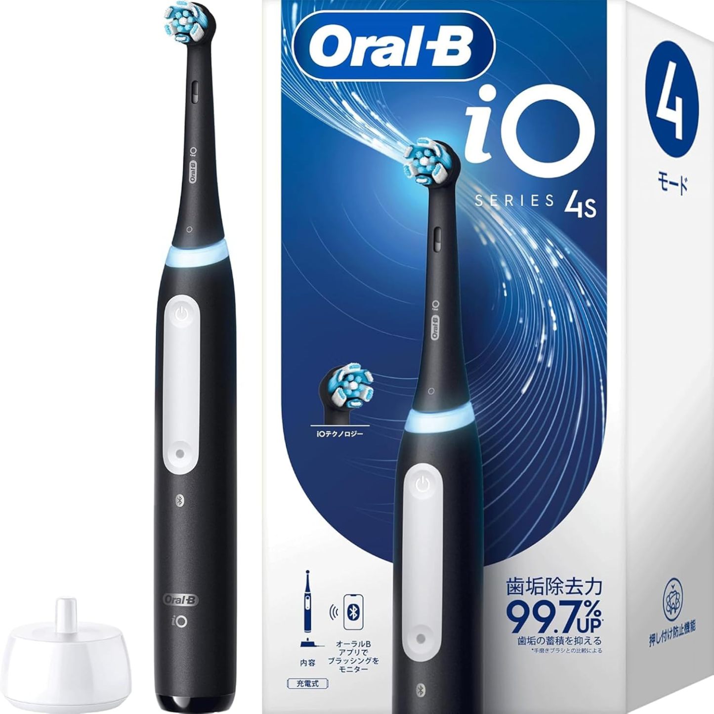 [Amazon.co.jp Limited] Brown Oral B iO2S Black iOS21D90BK Electric Too