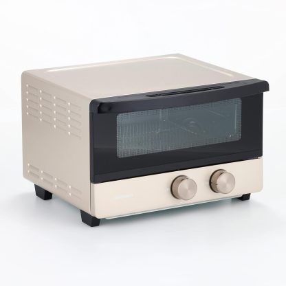 アイリスオーヤマ POT-412R-B トースター 4枚焼き 強火力 30分タイマー機能 オーブントースター ブラック