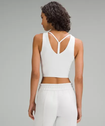 Ribbed Softstreme Cropped Tank Top