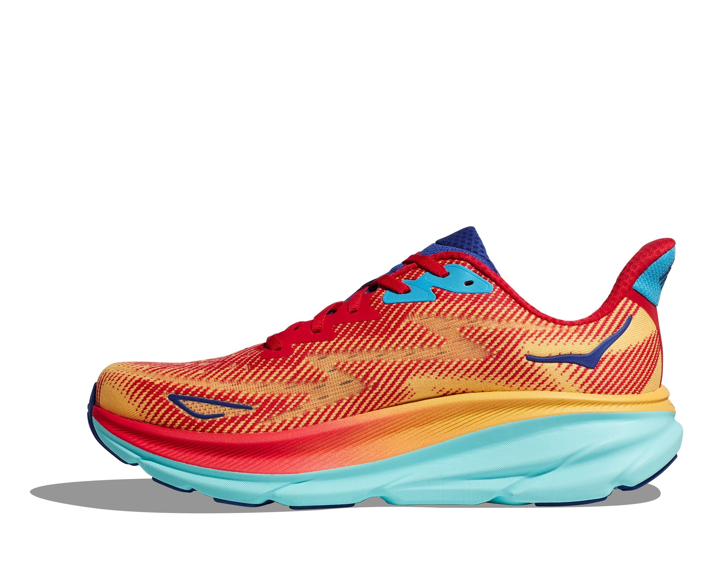 HOKA CLIFTON 9 (Women's) CERISE / CLOUDLESS