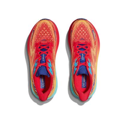 HOKA CLIFTON 9 (Women's) CERISE / CLOUDLESS