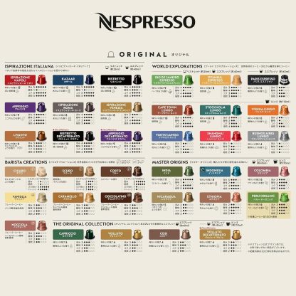 Nespresso Original Capsule Coffee Maker, Essenza Mini Piano Black, D, D30-BK-W, Espresso Machine, Fully Automatic, Main Unit, Recommended, Stylish, Compact, Small