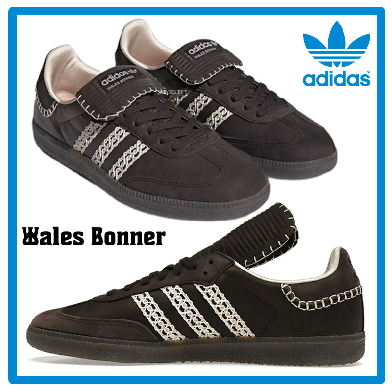 ADIthtDAS SAMBA WALES BONNER CORE BLACK / CORE BLACK CREAM WHITE CORE