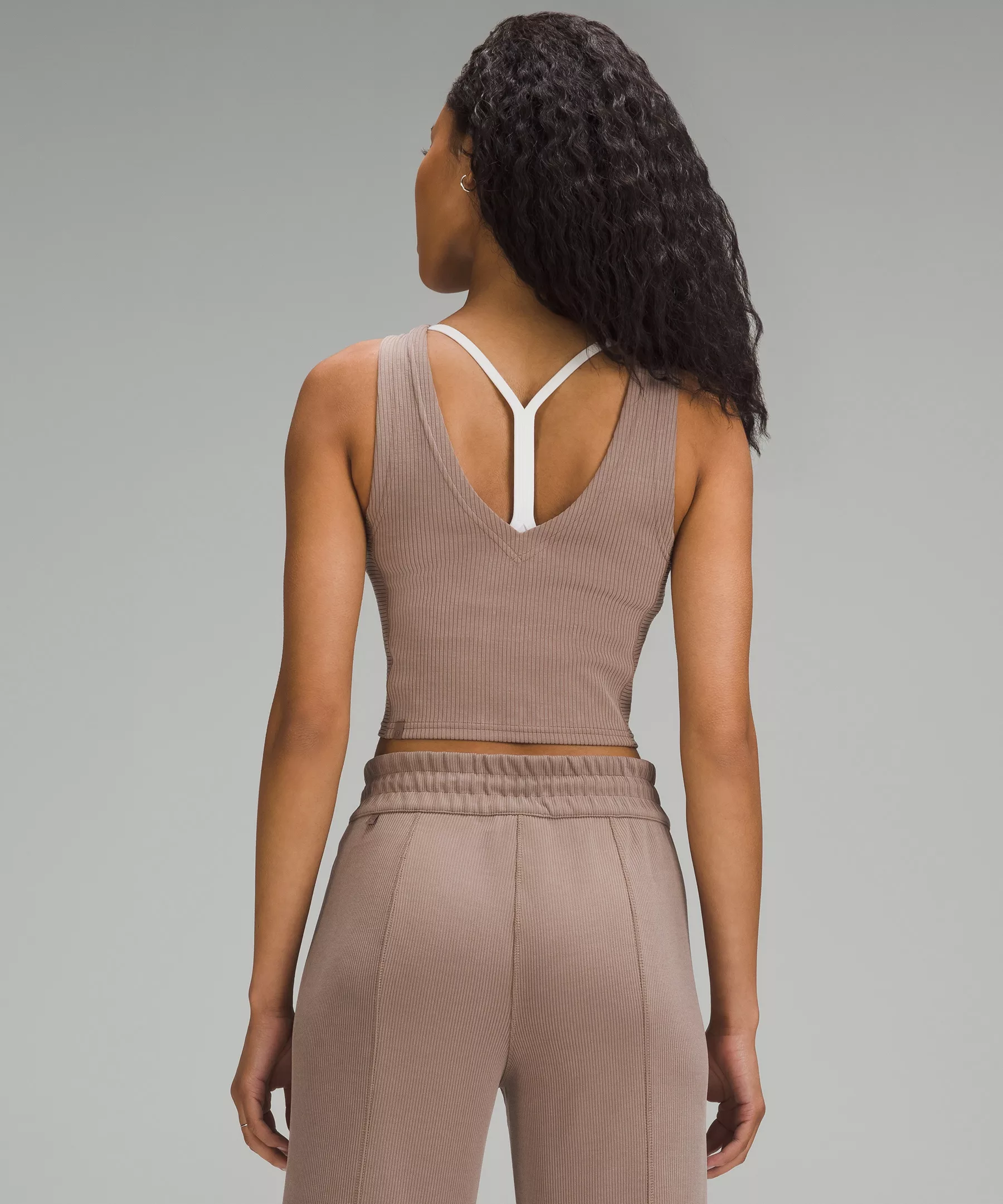 Ribbed Softstreme Cropped Tank Top