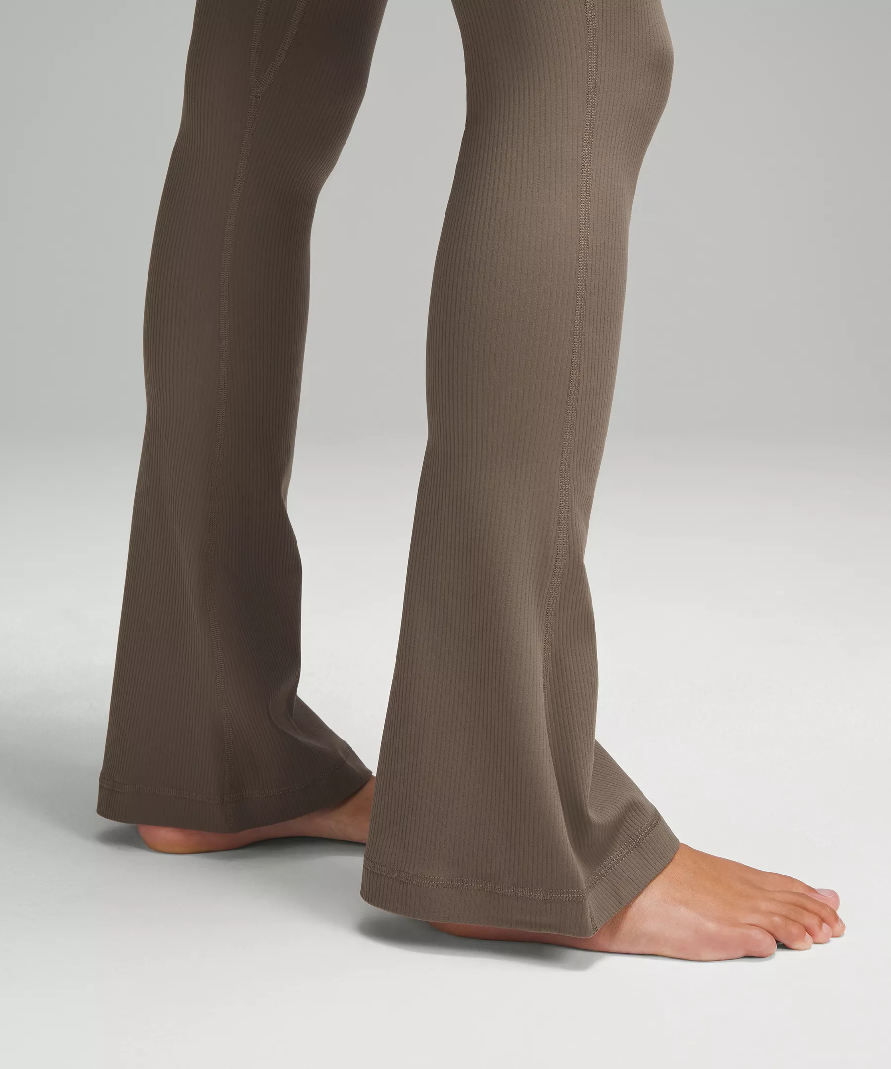 lululthtemon Align™ Ribbed Mini-Flare Pant Extra Short