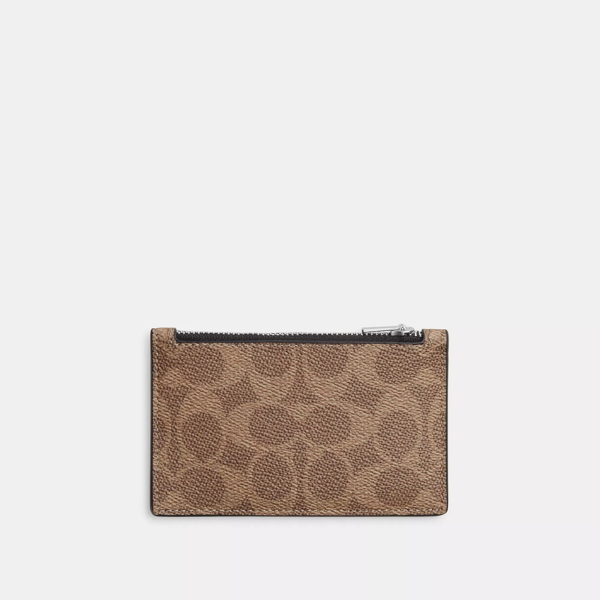 Coathtch Outlet Zip Card Case In Signature