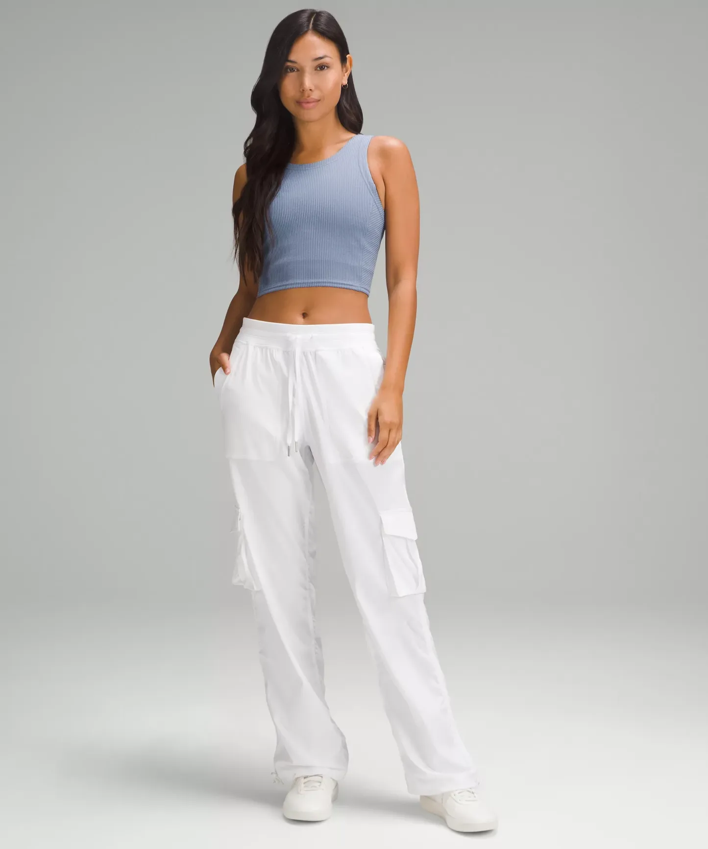 Ribbed Softstreme Cropped Tank Top