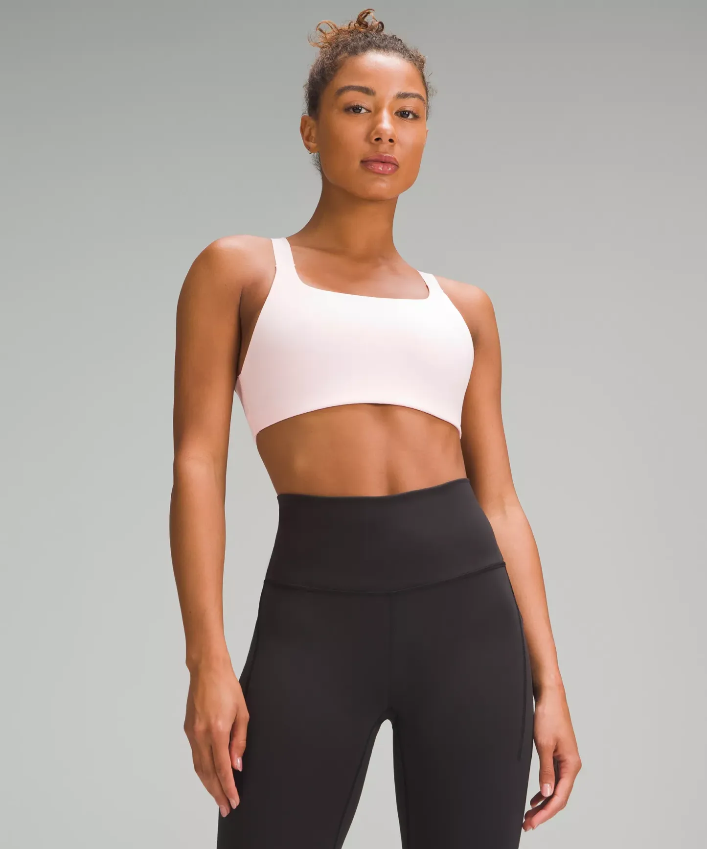 Ultralu Square-Neck Workout Bra Medium Support, B/C Cup