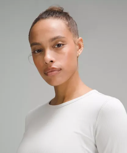 All It Takes Ribbed Nulu Long-Sleeve Shirt