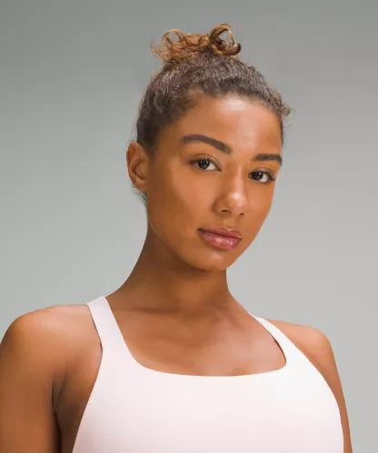 Ultralu Square-Neck Workout Bra Medium Support, B/C Cup