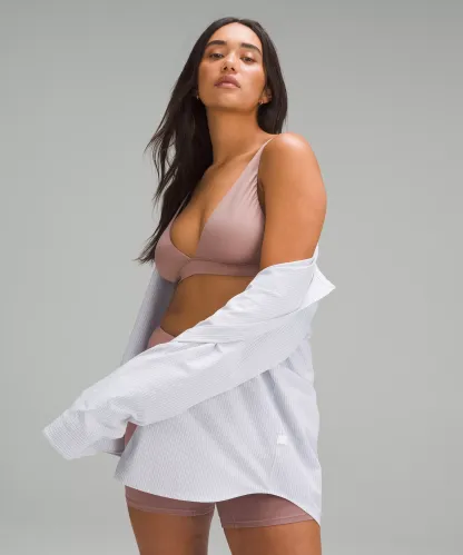 Wundermost Ultra-Soft Nulu Triangle Bralette A–D Cups
