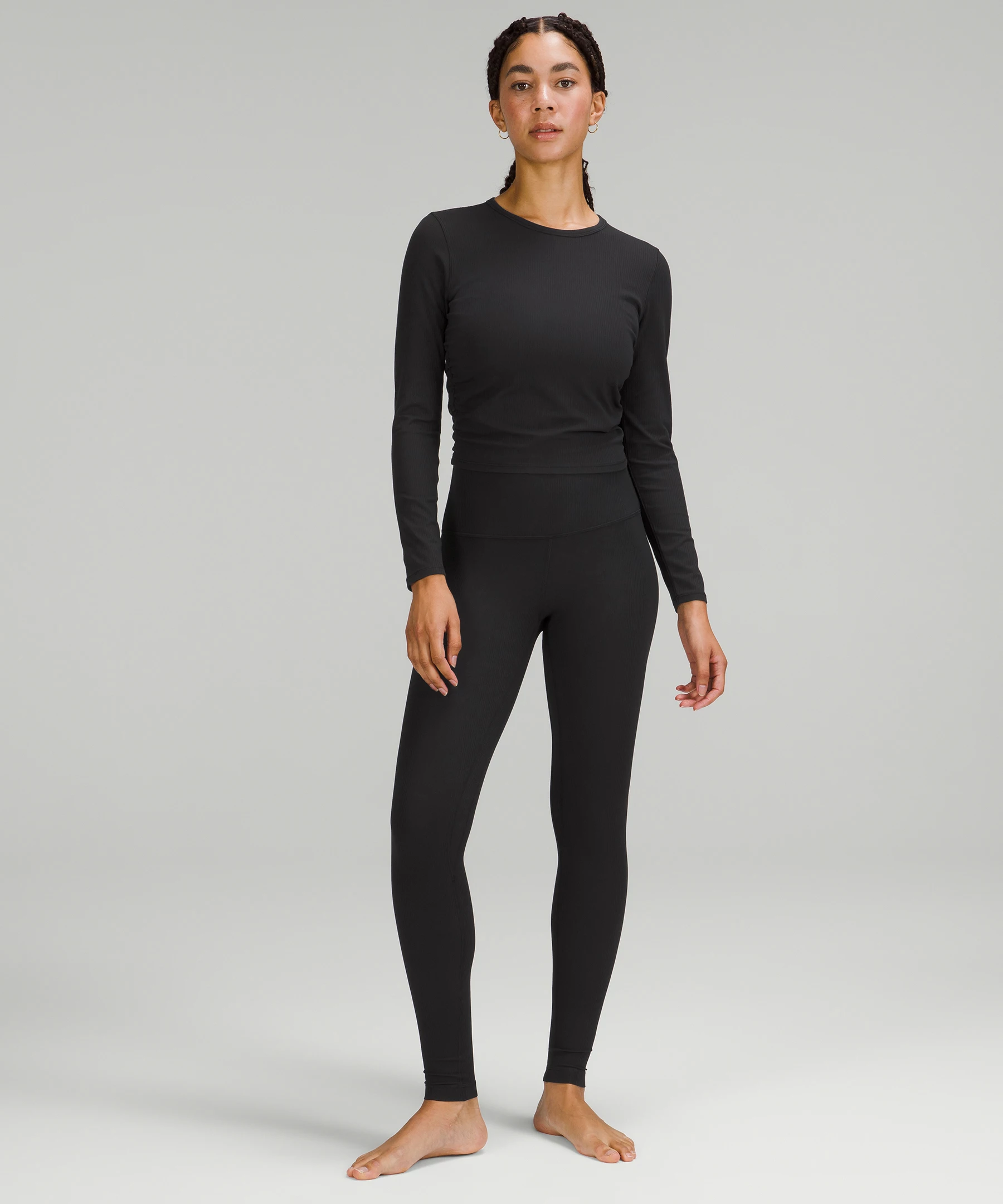 All It Takes Ribbed Nulu Long-Sleeve Shirt
