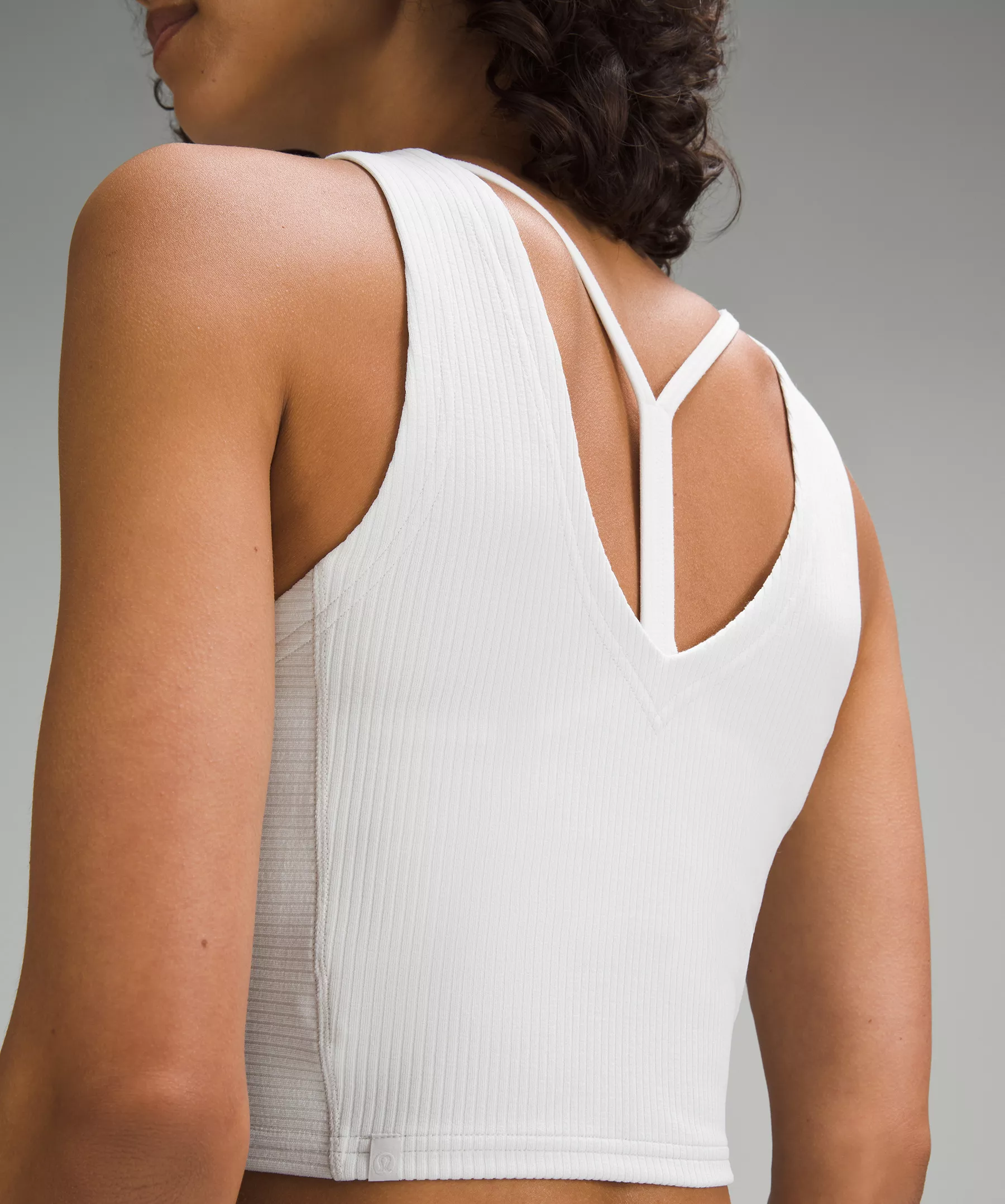 Ribbed Softstreme Cropped Tank Top