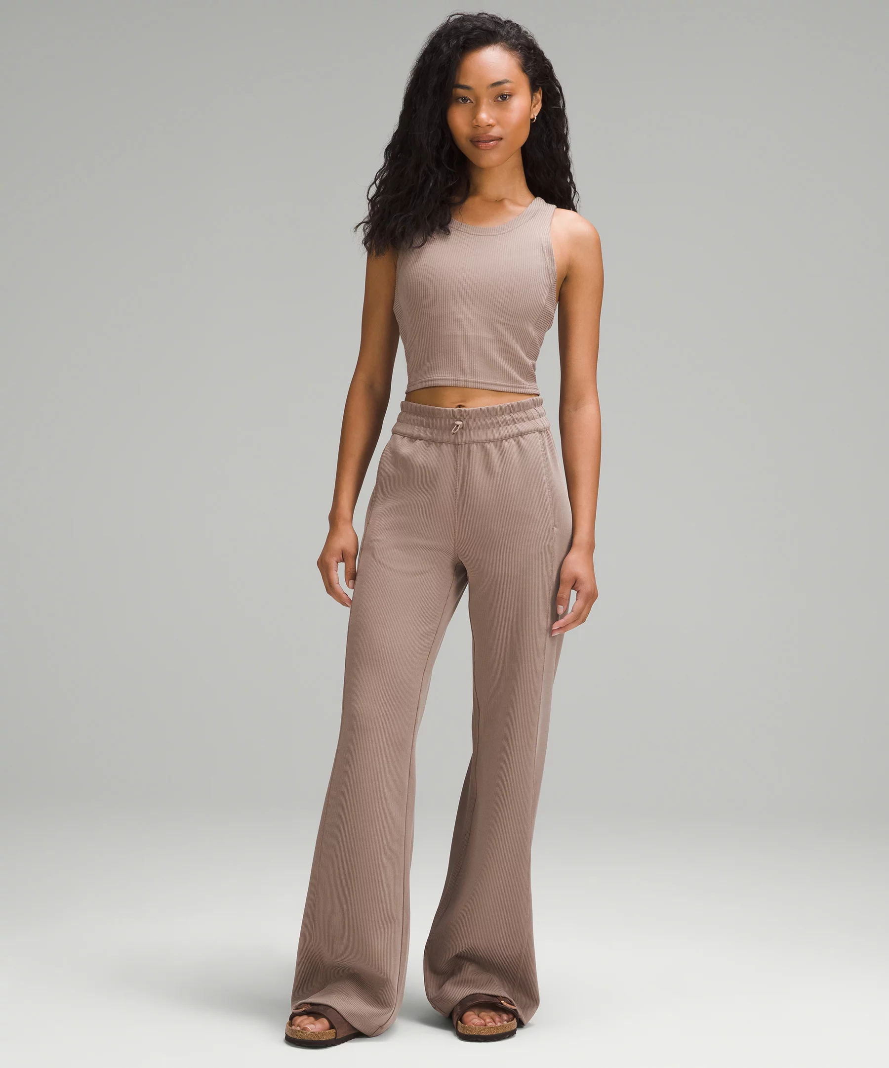 Ribbed Softstreme Cropped Tank Top