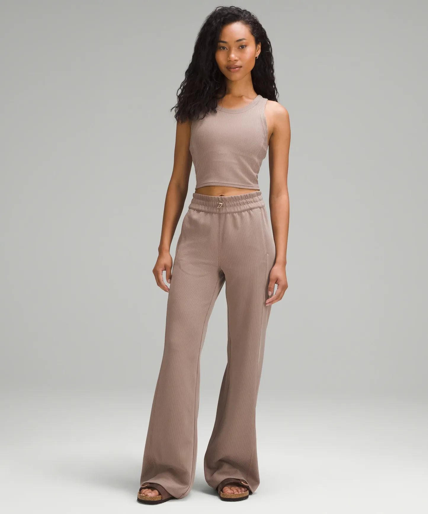 Ribbed Softstreme Cropped Tank Top